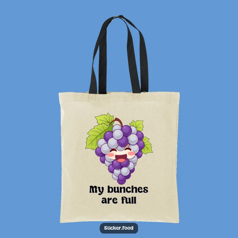 Funny Grapes Tote Bag: Carry Your Joy With This Giggling Bunch